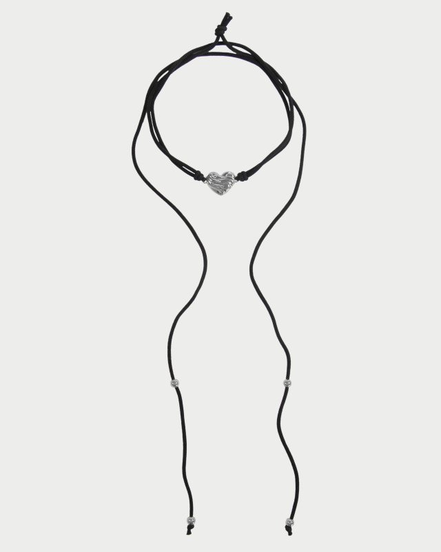 Choker tessuto Cuore Bold Small - gr-033 m4 rh